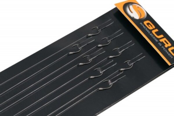 Guru LWGS Ready Rig Barbless Pole Onderlijnen 15cm (8pcs)