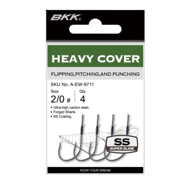 BKK Heavy Cover Predator Fishing Hook (4pcs)