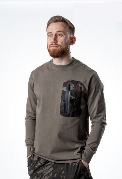 Nash ZT HD Long Sleeve T Shirt Green