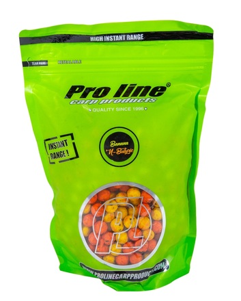 Proline High Instant Range Banana 'n Butyric Readymades 2 Colours Boilies (1kg)
