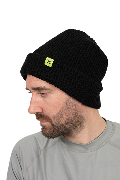 Matrix Thinsulate Beanie Hat Gorro de Pesca - Black