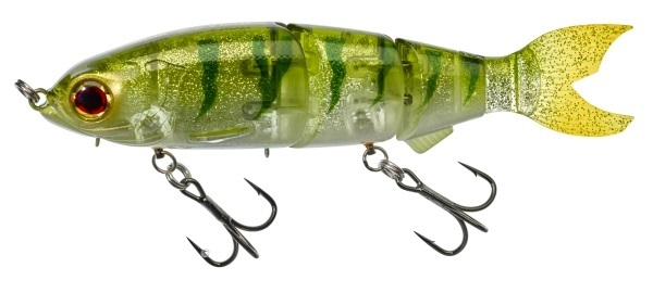 Gunki Itoka Run 180 S 18cm (77.6g) Swimbait - UV Green Perch