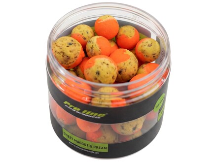 Pro Line Wonka's Sweet Maggot & Cream 15&18mm Mixed Hookbaits (200ml)