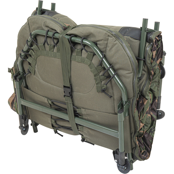 Wychwood Carp Riot Tactical Compact 6 Leg Sleep System (Stretcher + Sleeping bag)