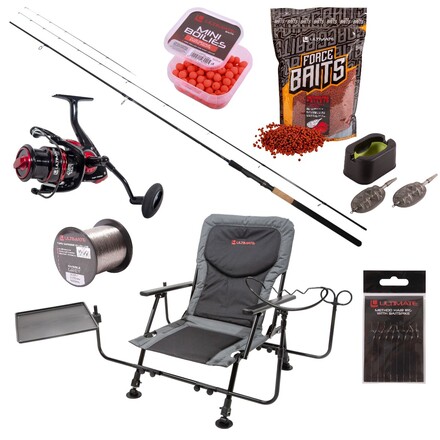 Ultimate Complete Feeder Chair Fishing Set