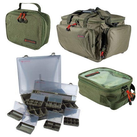 Kit de rangement Ultimate Carp Luggage Tacklebox Set