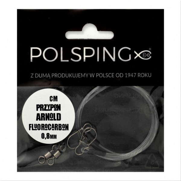 Polsping Arnold Fluorocarbon Leader 1mm (2 stuks)