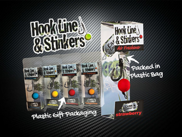 Camo Carpers Hook Line e Deodoranti - Camo Carpers Hook Line and Stinkers Air Fresheners Strawberry