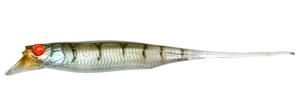 Jackall Driftfry 3 Elastomer Drijvende Softbait 7.6cm (5pcs)