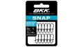 BKK Wide Duolock Snap-52 Black Nickel Swivels (12 Stuks)
