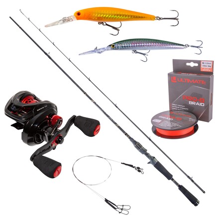 Ultimate Chikara Baitcaster Twitchbait Set