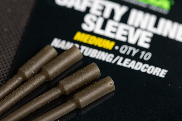 Korda Safety Inline Sleeve Nano Tubing/Leadcore (10 Stuks)