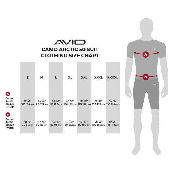 Avid Carp Arctic 50 Camo Thermo Suit