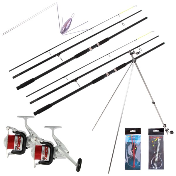 NGT Oceancast Beachcaster Set