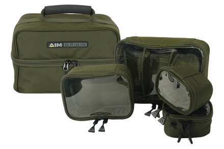 AIM Origin End-Tackle & Lead System Bag (Includes 4 Smaller Pouches!)