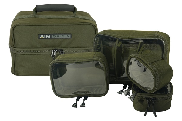AIM Origin End-Tackle & Lead System Bag Karpertas (Incl. 4 Kleinere Tasjes!)