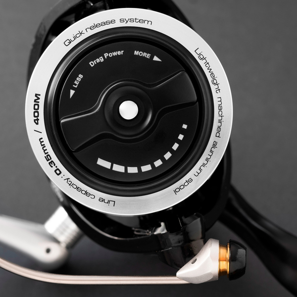 Kołowrotek Cinnetic Cayman Black III DS 7000 Big Pit