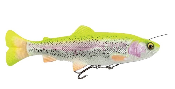 Savage Gear 4D Line Thru Pulsetail Trout 16cm, 51gr - Lemon Trout