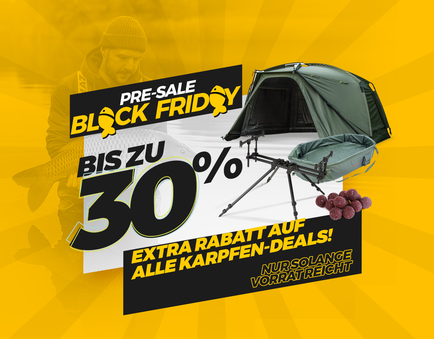 Subbanner: Tot 30% Karper (pre-bf 2025)