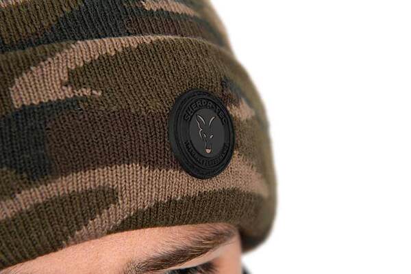 Fox Camo Sherpa Tec Beanie Fishing Hat
