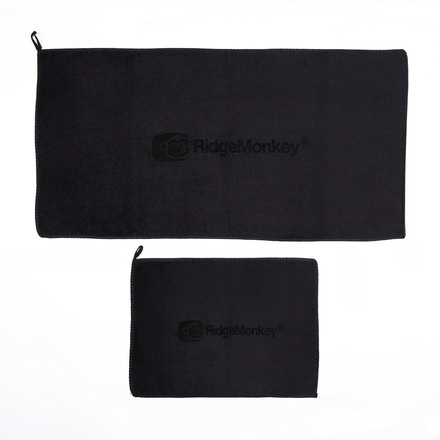 RidgeMonkey QuickDry Towel Set Fishing Towels (2 Pieces)