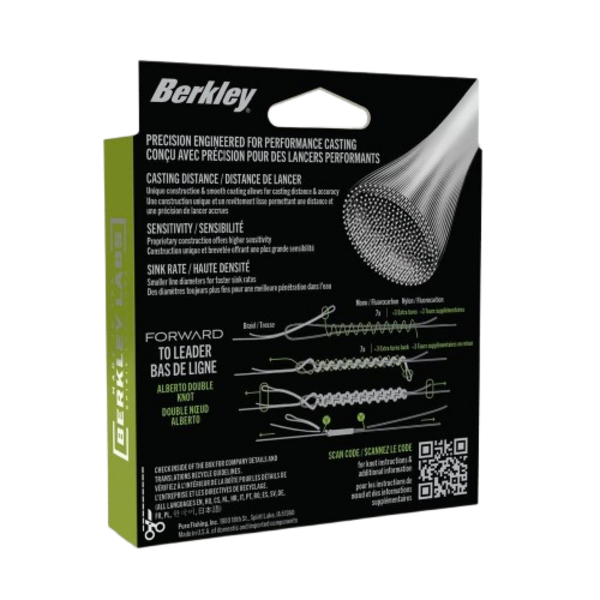 Berkley Forward Low-Vis Green Gevlochten Lijn 300m