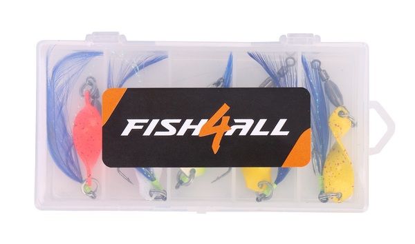 Fish4All Spiral Lure Kit 7cm 3g (5 Stuks)