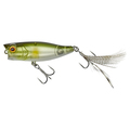 Jackall Chubby Popper 42 Topwater Lure 4.2cm (3.3g) - Ghost Ayu