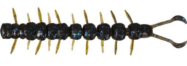 Westin Centipede Creaturebait 9,5 cm (4 pzas.) - Midnight Pumpkin