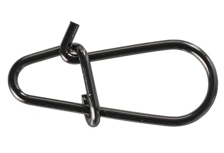 BKK Wide Duolock Snap-52 Black Nickel Swivels (12 Stuks)