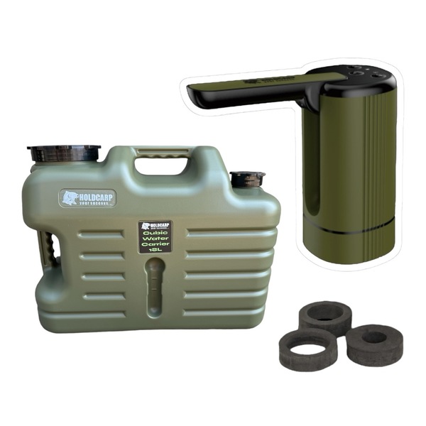 Holdcarp Smart Rechargeable Tap + Cubic Water Carrier