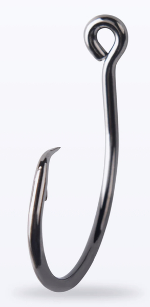 Mustad Demon Wide Gap Circle Hook Blacknickel Zeevishaken (3pcs)