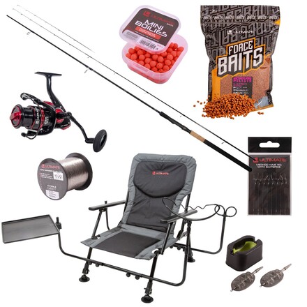 Ultimate Complete Feeder Chair Fishing Set