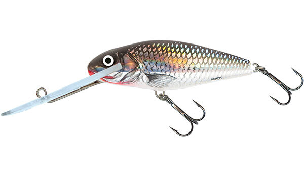 Salmo Perch Super Deep Runner Plug 12cm (40g) - Holo Grey Shiner
