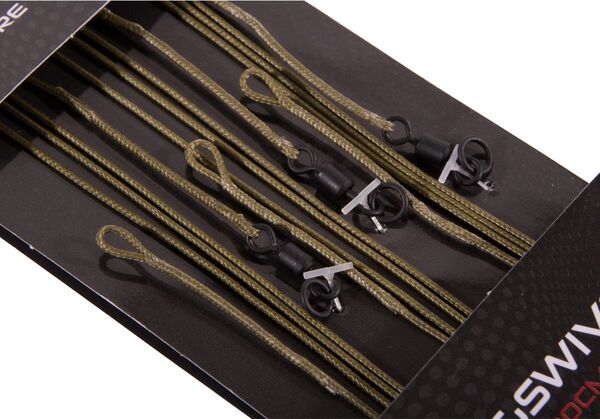 Ultimate Leadcore Líder con Swivel, 3 piezas