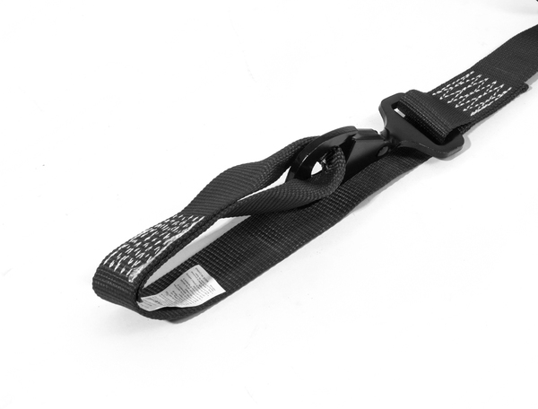 Speedstrap 38mm Ratchet Tie-Down Haak En Lus Spanband 300cm Zwart (2 St.)