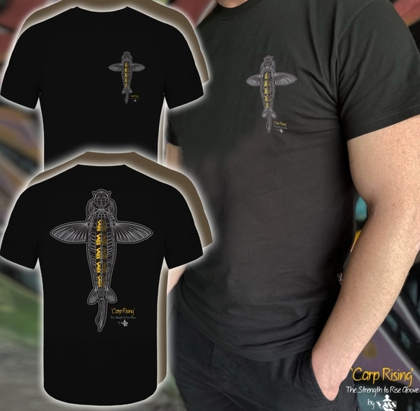 Vass 'Carp Rising' T-Shirt Black