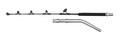 Penn Ally II Standup Roller Trolling Rod 5'7ft/1.7m 80-130lb