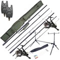 Ultimate Session Carp Set met hengels, molens, beetmelders, rod pod én foudraal!