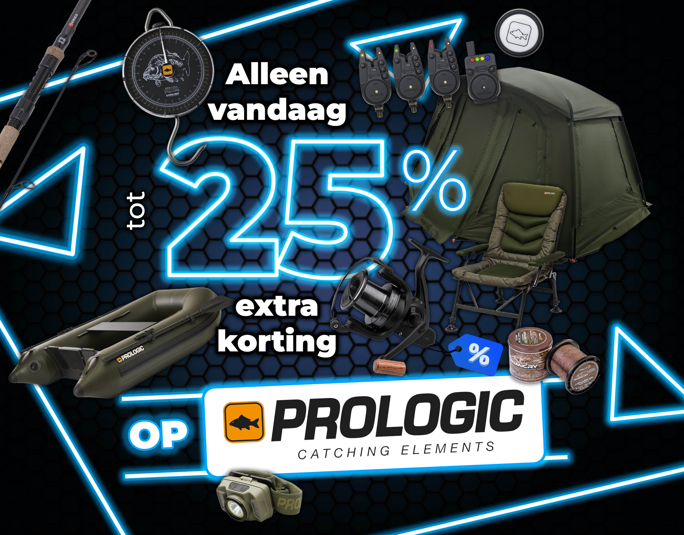 Subbanner:  Tot 25% Prologic (Blauw)