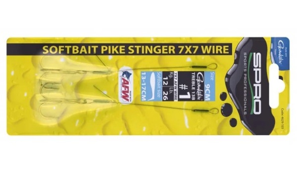Spro Softbait Hecht Stinger 7x7