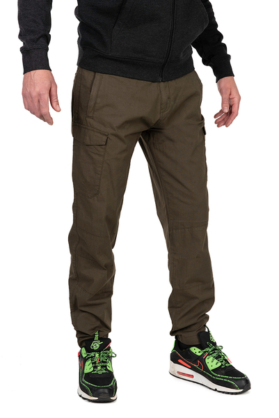 Fox Collection LW Cargo Trouser Green & Black