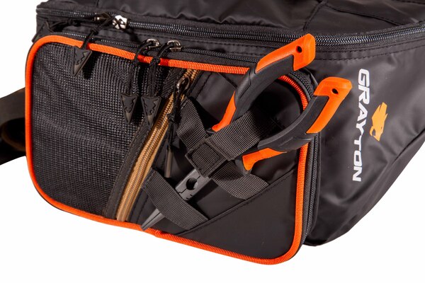 Grayton Tough Gear Single Strap Backpack (Incl. 2 Tackleboxen)