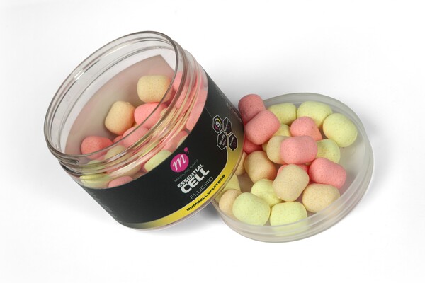Mainline Fluoro Dumbell Wafters 12x15mm PYW Mix