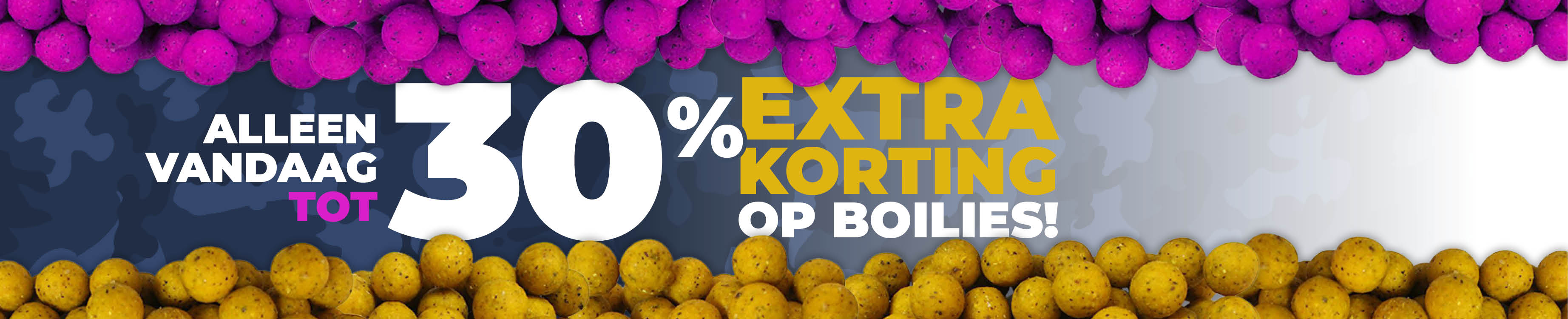 Topbanner: Tot 30% Boilies
