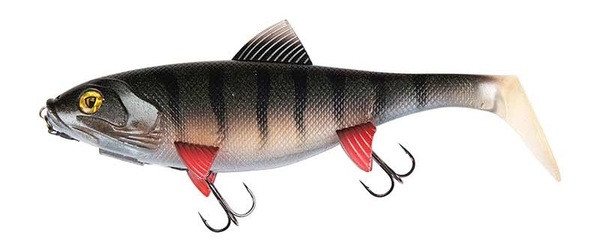 Fox Rage Giant Replicant Wobble Swimbait 27cm (218g) - UV Young Perch