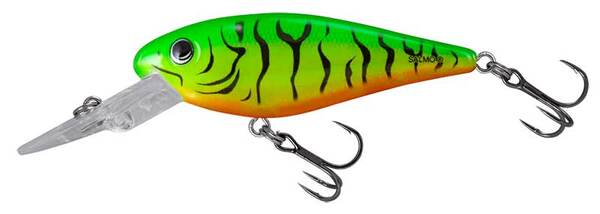 Salmo Rattlin' Executor SDR Crankbait 7cm (8g) - Clear Green Tiger