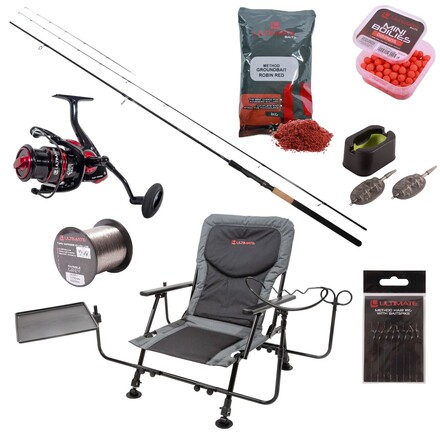 Ultimate Complete Feeder Chair Fishing Set