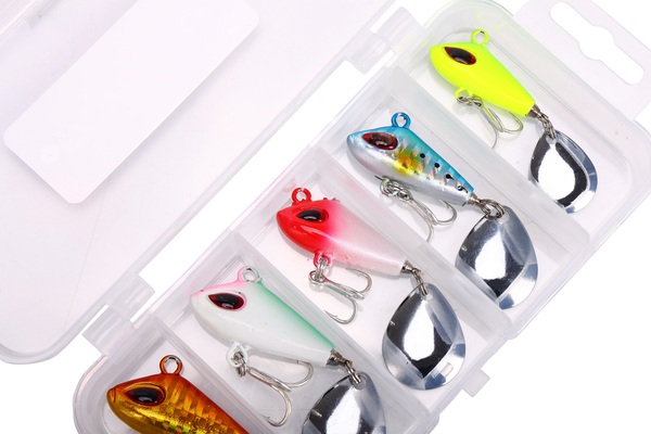 Fish4All Jigspin Kit Mix 10, 15 & 20g (5 St)