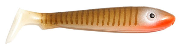 Svartzonker McRubber Bass 8cm, 10 St. - Stickleback